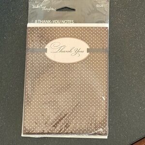 NEW vtg Tender Thoughts Greeting Note Cards Envelopes Thank You 8 Pack Made USA